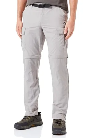 mc kinley Mckinley Zipp Amite III Pantalon Homme, Gris, FR : 3XL (Taille Fabricant : 58)