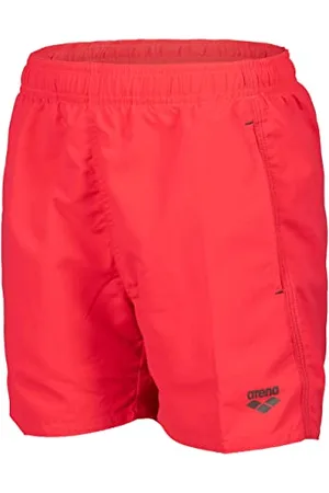 Arena Boxer de Bain Solid R pour Garçons Plage et Piscine, Maillot de Bain en Tissu Doux Recyclé, Séchage Rapide, Boxer de Plage avec Slip Intérieur en Maille et Poches Latérales
