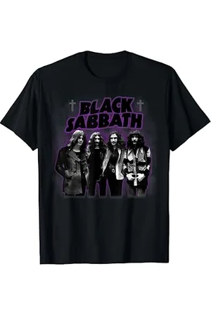 Black Sabbath Groupe Cross Glow T-Shirt