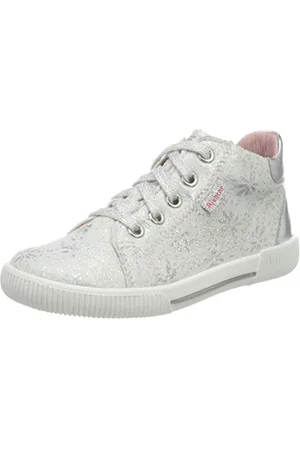 Richter Kinderschuhe Garçon Fille Vali Basket, Blanc/Argent, 20 EU