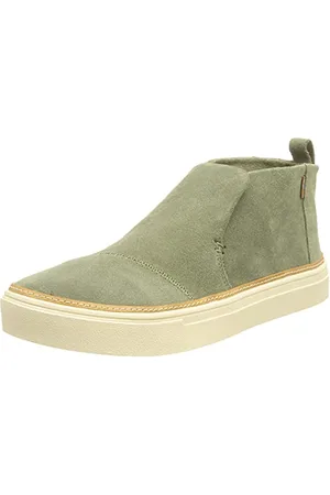 TOMS WOMEN PAXTON Vetiver Grey Suede UK10