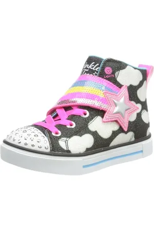 Skechers Twinkle Sparks Shooting Star Brights Coupe Basse Trekking, , 27.5 EU