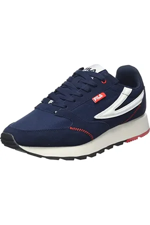 Fila Homme Run Formation Basket, Navy, 43 EU Étroit