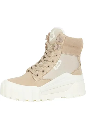 Fila Femme GRUNGELUTION Mid WMN Botte Tendance, Feather Gray-Marshmallow, 37 EU