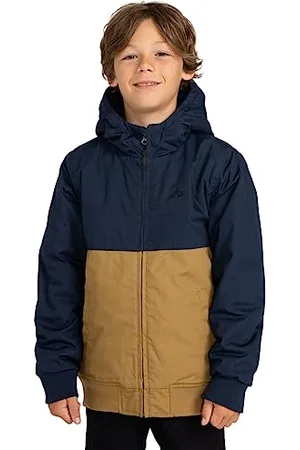 Element Dulcey 2Tones - Veste déperlante - Garçon Enfant 8-16 Ans - XS/8 - Marron.