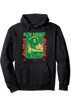 Bob Marley Exodus Movement of Jah People Guitare Sweat à Capuche