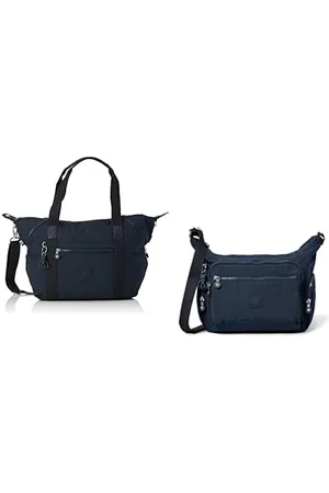 Kipling Art, Tote Bag Donna, Blue 2, 20x44x27 cm Femme Gabbie Crossbody, 2., 18.5x35.5x30 cm EU