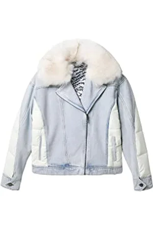 Desigual Femme Chaq_houston, 5007 Denim Light veste, , XXL EU