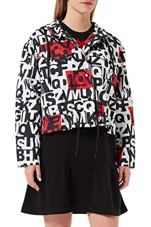 Moschino Nylon Coat Veste, , 46 Femme