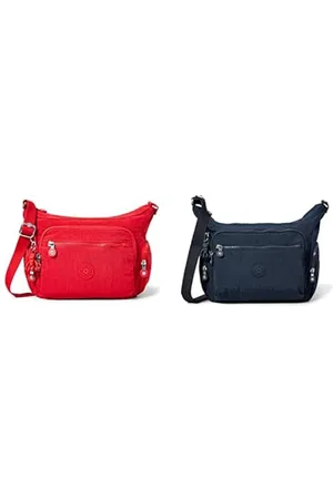 Kipling Femme Crossbody, Nylon, , Taille unique Femme Gabbie Crossbody, Bleu 2., 18.5x35.5x30 cm EU