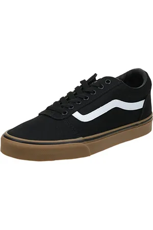 Vans Homme Ward Sneaker Basse, (Canvas) Black/Gum, 39 EU