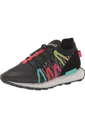 Desigual Femme Chaussures de Jogging Etnic Chaussettes 2000-Noires, , 40 EU