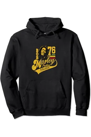 Bob Marley Positive Vibrations Football Sweat à Capuche