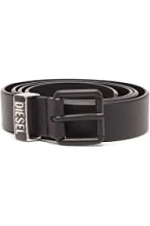 Diesel _LOGO B-GLOSSY_APPAREL_BELT_Noir_105