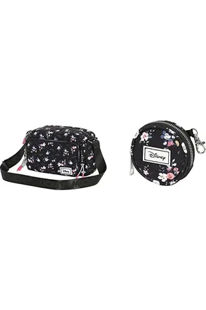 KARACTERMANIA Mickey Mouse Nature Sac Almond + Porte-Monnaie Cookie