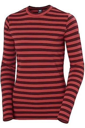 Helly Hansen Aux femmes W Arctic Ocean Long Sleeve M Rouge et rose