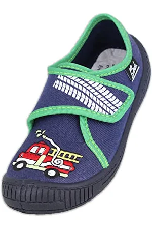 Beck Garçon Fire Chaussons Bas, , 32 Eu