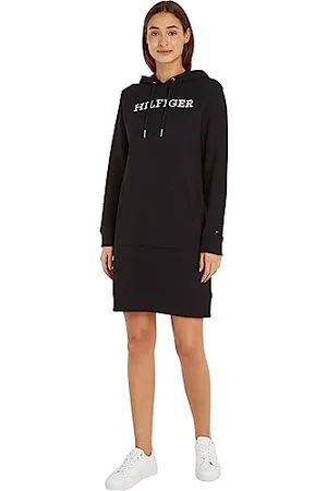 Tommy Hilfiger Femme Robe À Capuche Femme, , S