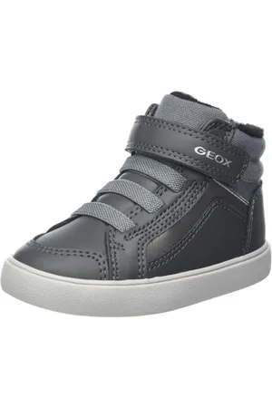 Geox Bébé Fille B Gisli Girl F Basket, Gris foncé, 20 EU