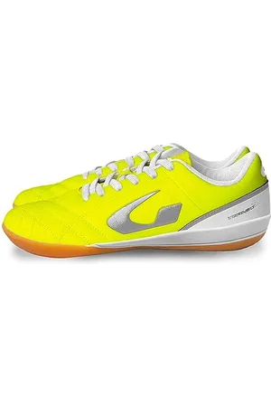 GEMS TFM03-2603 TORNEO X in Sneaker Unisex Jaune Fluo/Blanc/Gris EU 44