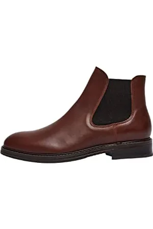 SELECTED Homme SLHBLAKE Leather Chelsea Boot B Noos Bottes, , 45 EU