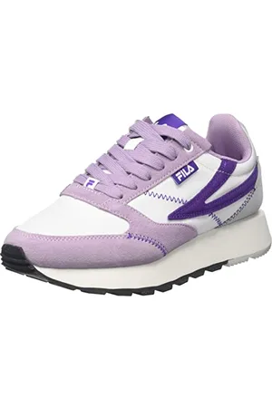 Fila Femme Run Formation WMN Basket, White-Fair Orchid, 37 EU Étroit