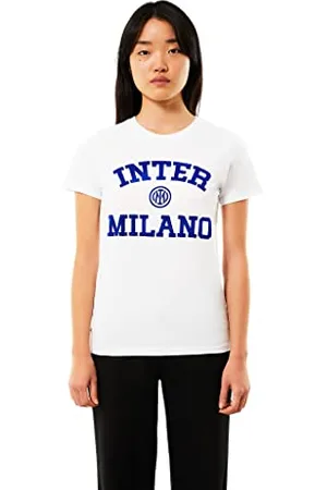 Inter T-Shirt pour Femme, Produit Officiel, Collection Back to Stadium