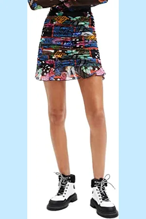 Desigual Skirt_Party, 9019 Tutti Fruti Jupe, , L aux Femmes