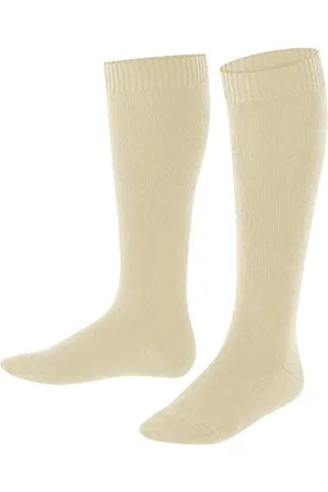 Falke Comfort Wool K Kh laine unies 1 paire, Chaussettes longues Mixte enfant, , 35-38