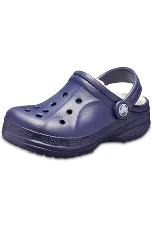 Crocs Unisexe Enfant Ralen Lined Clog K Sabots, Nautical Navy/Oatmeal, 22/24 EU