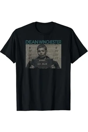 Supernatural Dean Mug Shot T-Shirt
