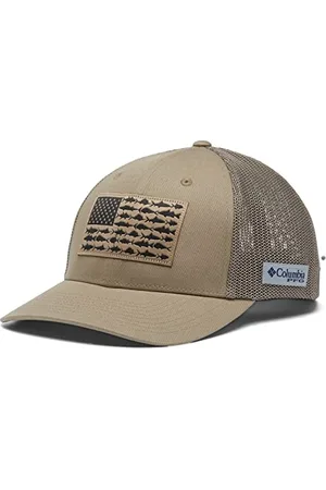 Columbia PFG Fish Flag Mesh Ball Cap-High Chapeaux-de-pêche, , XL Mixte