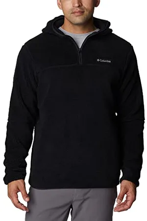 Columbia Rugged Ridge Sherpa Pullover Hoodie, Hoodie Sweat À Capuche Homme, Black, Taille S