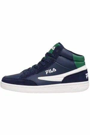 Fila Crew Mid Adolescents Basket, Vert Marine, 36 EU