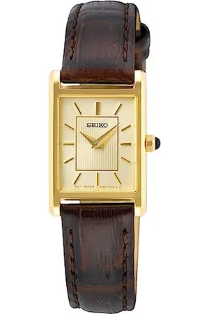 Seiko Femmes Analogique Quartz Montre avec Bracelet en Cuir SWR066P1