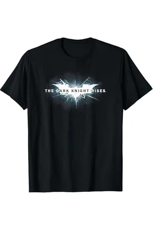Batman The Dark Knight Rises Cracked Bat Logo T-Shirt