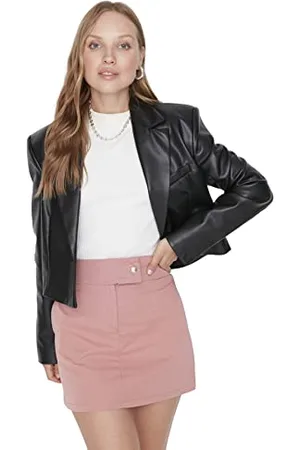 Trendyol Mini Jupe trapèze tissée pour Femme, , 64