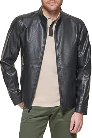 Dockers The Dylan Veste de Course en Similicuir Cuir synthétique, , L Homme
