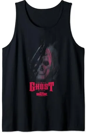 Call of Duty : Warzone Halloween Simon Ghost Riley Face Logo Débardeur