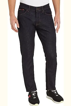 Tommy Hilfiger Jean Homme Scanton Slim Stretch, Noir (Rinse), 29W / 32L