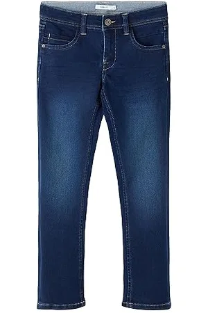 NAME IT Garçon Nkmsilas Dnmtax Noos Pantalons, , 128 EU