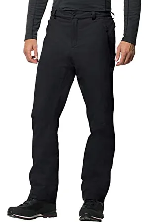 Jack Wolfskin Parana Pantalon-1112071 Homme Pantalon, Black, FR : M (Taille Fabricant : 48)