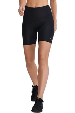 2XU Aero 7 inch Tri Short, Noir/Blanc de pêche, XS Femme