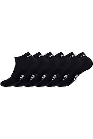 Umbro Chaussette Homme Légères - Lot de 6 - Socquettes Sportswear Homme, Respirantes & Maintien Anti-Glisse, , Taille 43/46