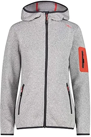 CMP Veste Knit-Tech pour femme avec capuche fixe, , XXS