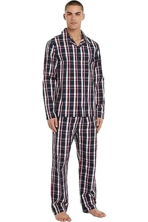 Tommy Hilfiger Ls Woven Pyj Set UM0UM03066 Pyjamas, , M Homme