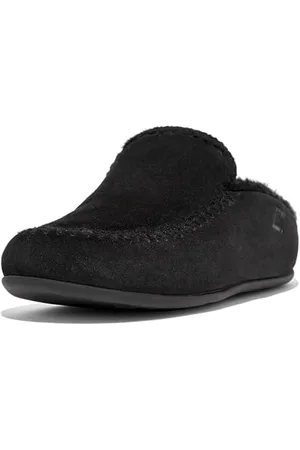 FitFlop Femme Chrissie Chaussons avec Coutures au Crochet, , 36 EU