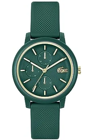 Lacoste Montre Analogique Multifunction à Quartz pour femme Collection .12.12 MULTI avec Bracelet en silicone