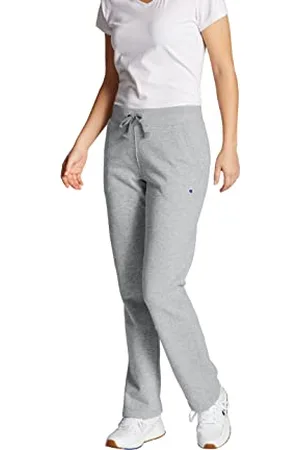 Champion Powerblend Pantalon de survêtement, Gris Oxford, M Femme