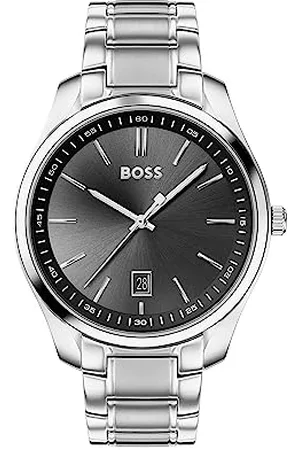 HUGO BOSS Montre Analogique à Quartz pour Homme Collection Circuit avec Bracelet en Acier Inoxydable é - 1513730
